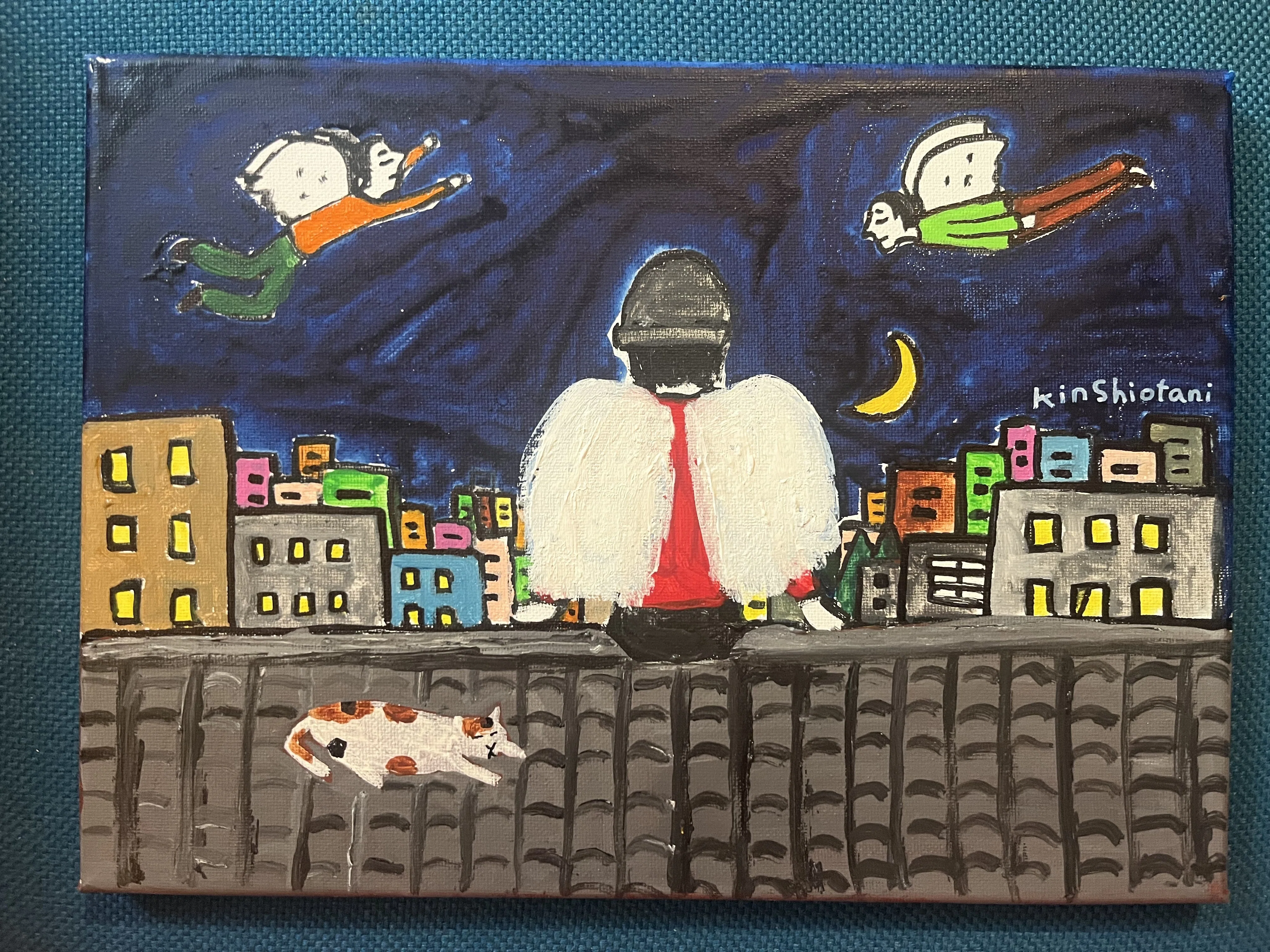 僕の絵と題名のことについて｜キン・シオタニ