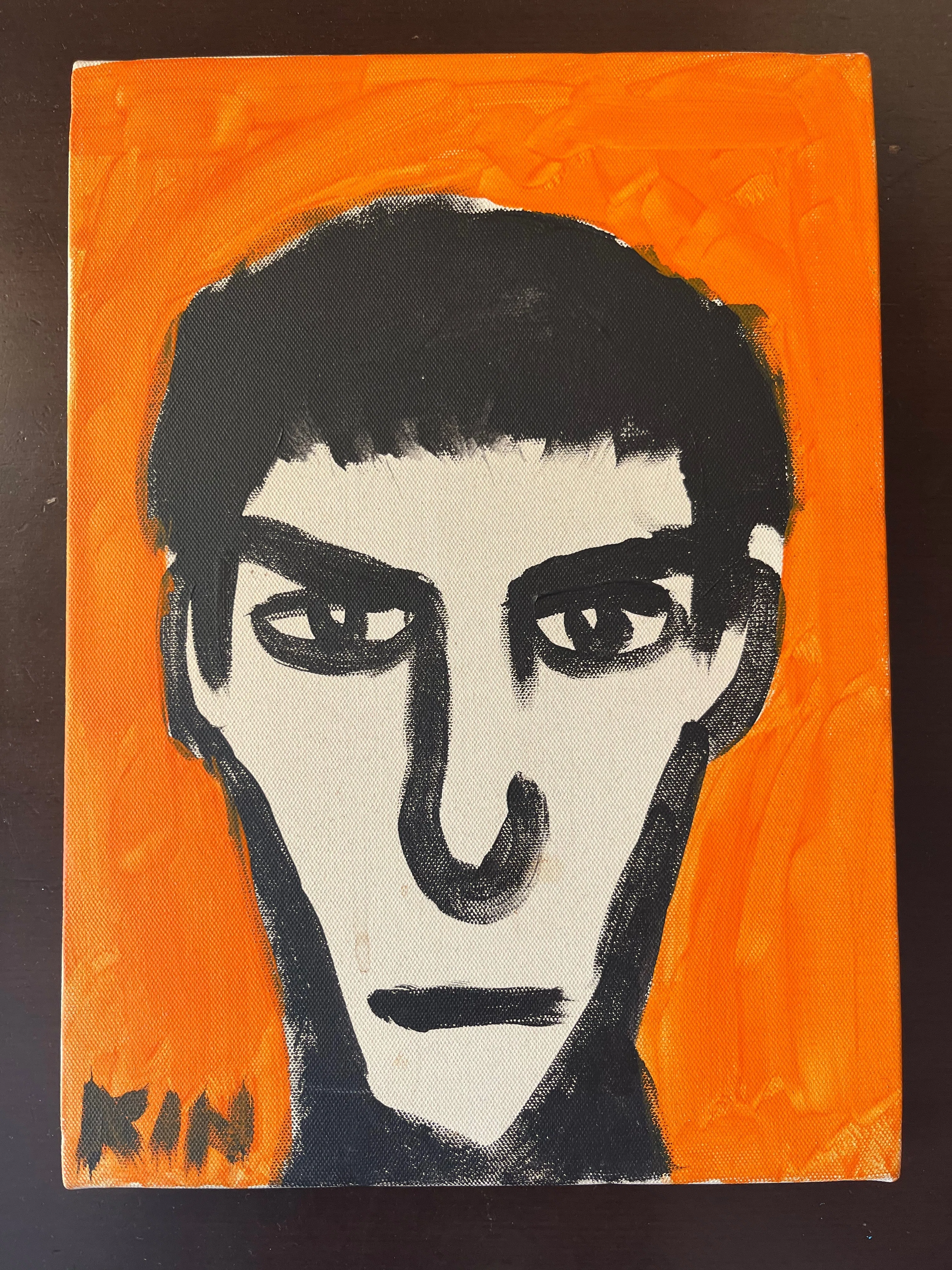 絵画 題名不明 僕の絵と題名のことについて｜キン・シオタニ
