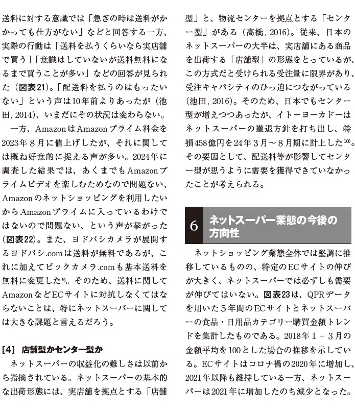 食品小売・消費の未来を読む～小売業態・消費動向を分析した論文