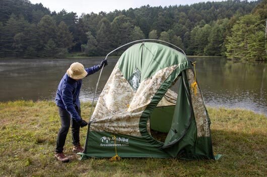 テントサウナ紹介#01】『Mobiba』-お気に入りのフィールドで至福