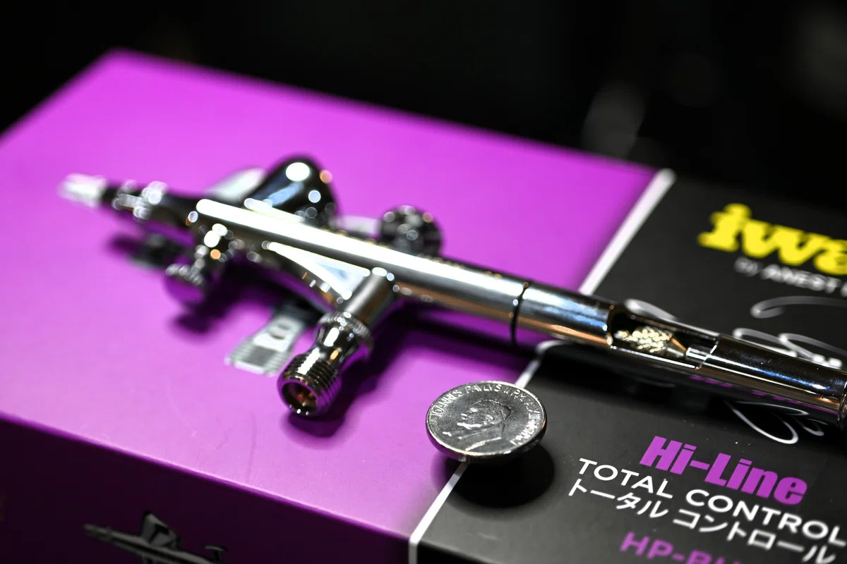 iwata TOTAL CONTROL エアブラシ HP-TH（Amazon.co.jp: Iwata HiLine 