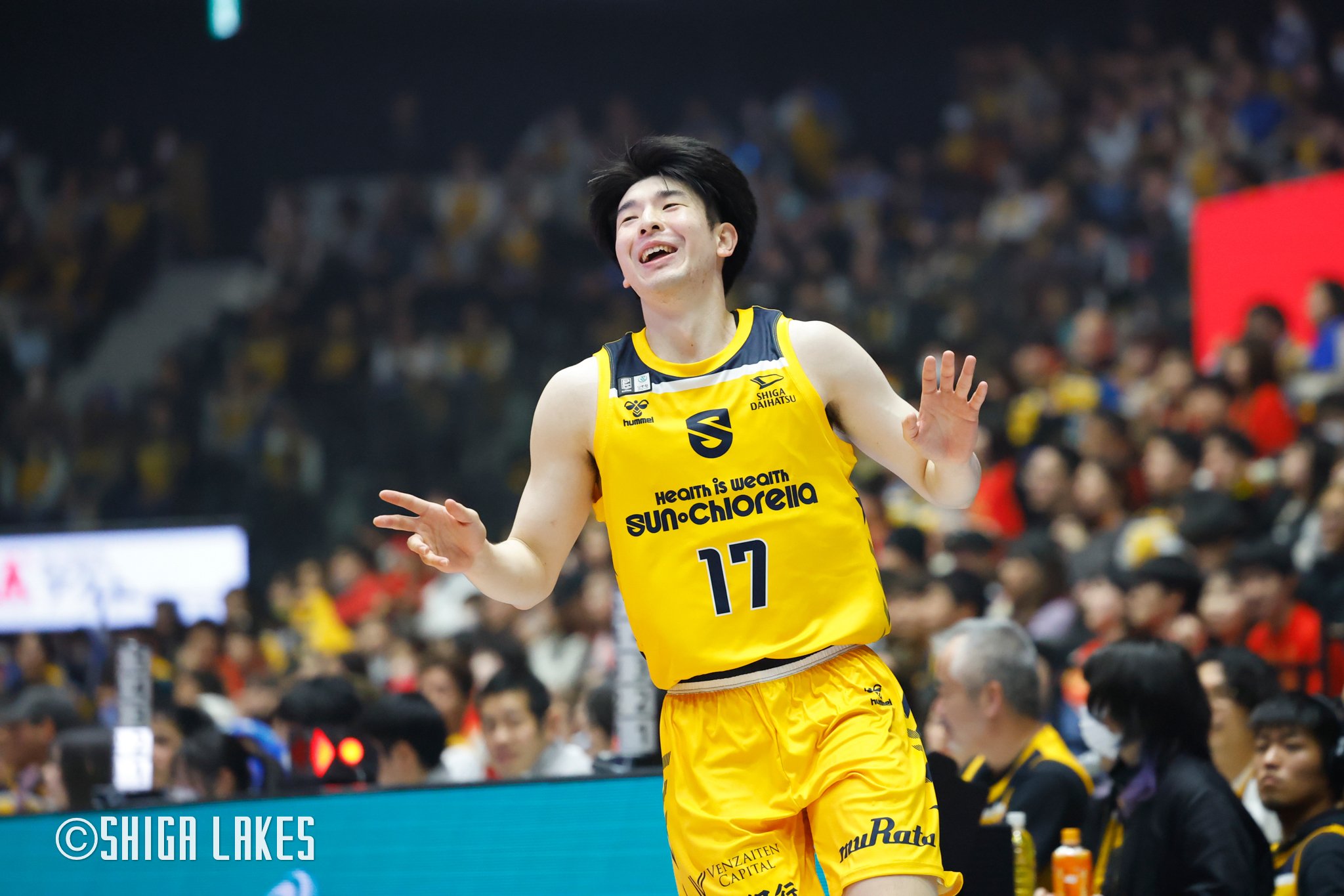 滋賀レイクス　常田耕平選手直筆サイン入りカード (ジャージナンバー) 滋賀レイクス朝刊ニュース｜4月10日（木）vol.27｜滋賀レイクス