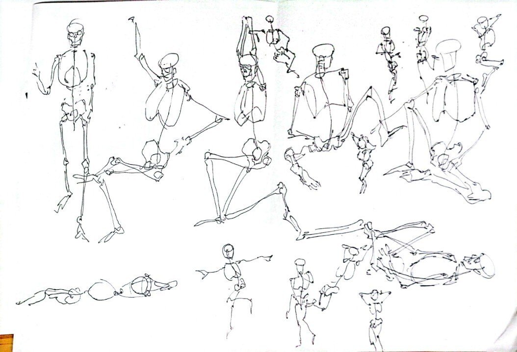 最近のジェスドロとクロッキーまとめ｜53号室の絵描き