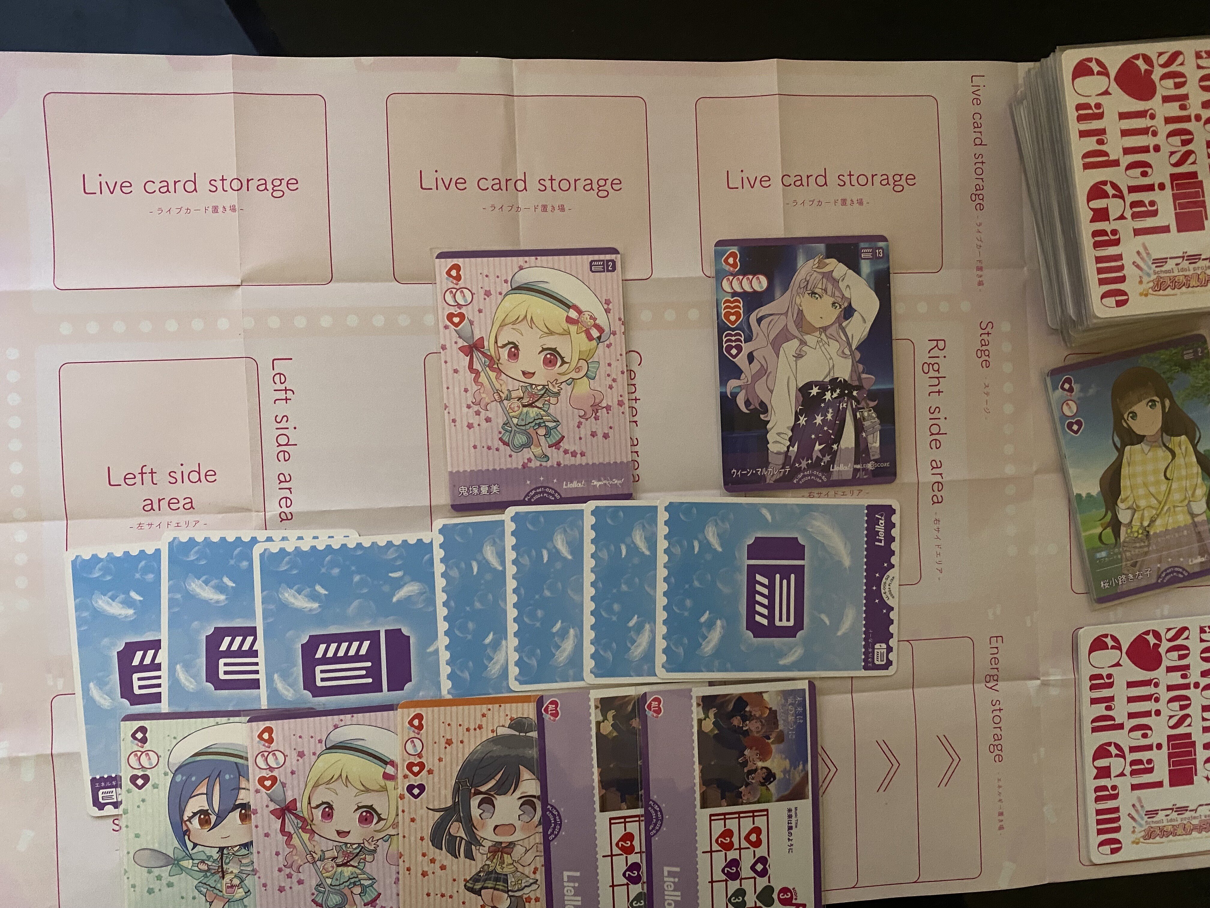 ラブカ】デッキ紹介: PRせつ菜採用！ 赤紫アグロ｜ミウミ@ラブカ