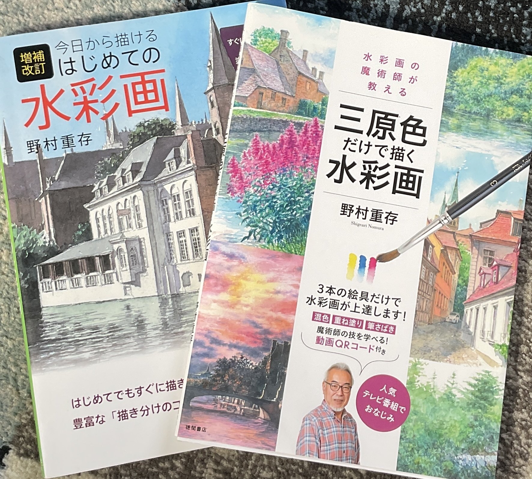 独学】本棚紹介【技術書】｜柳@水彩画家