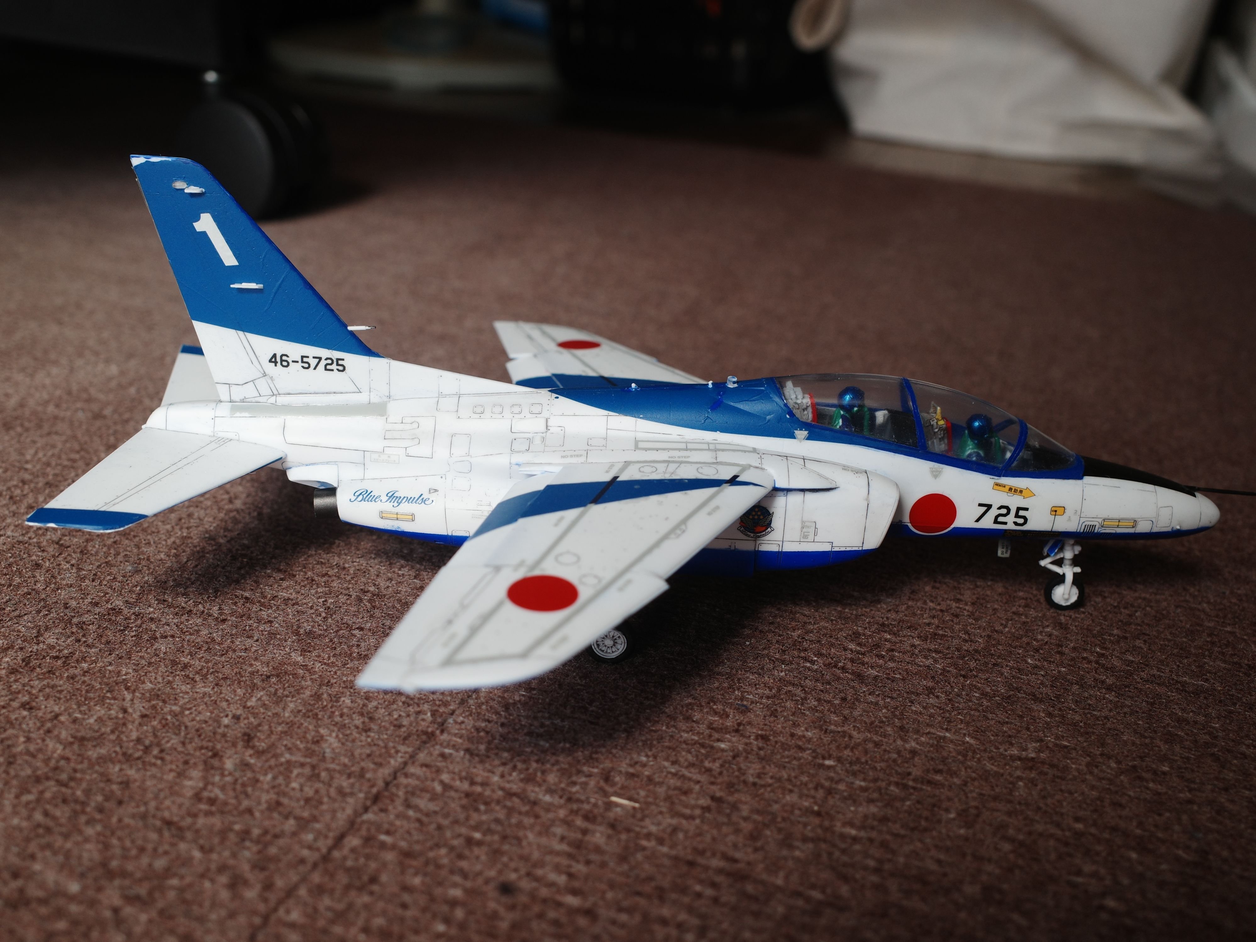 4枚 ブルーインパルス ソコタノ日記モノづくり編:川崎T-4ブルーインパルス完成｜phantasien