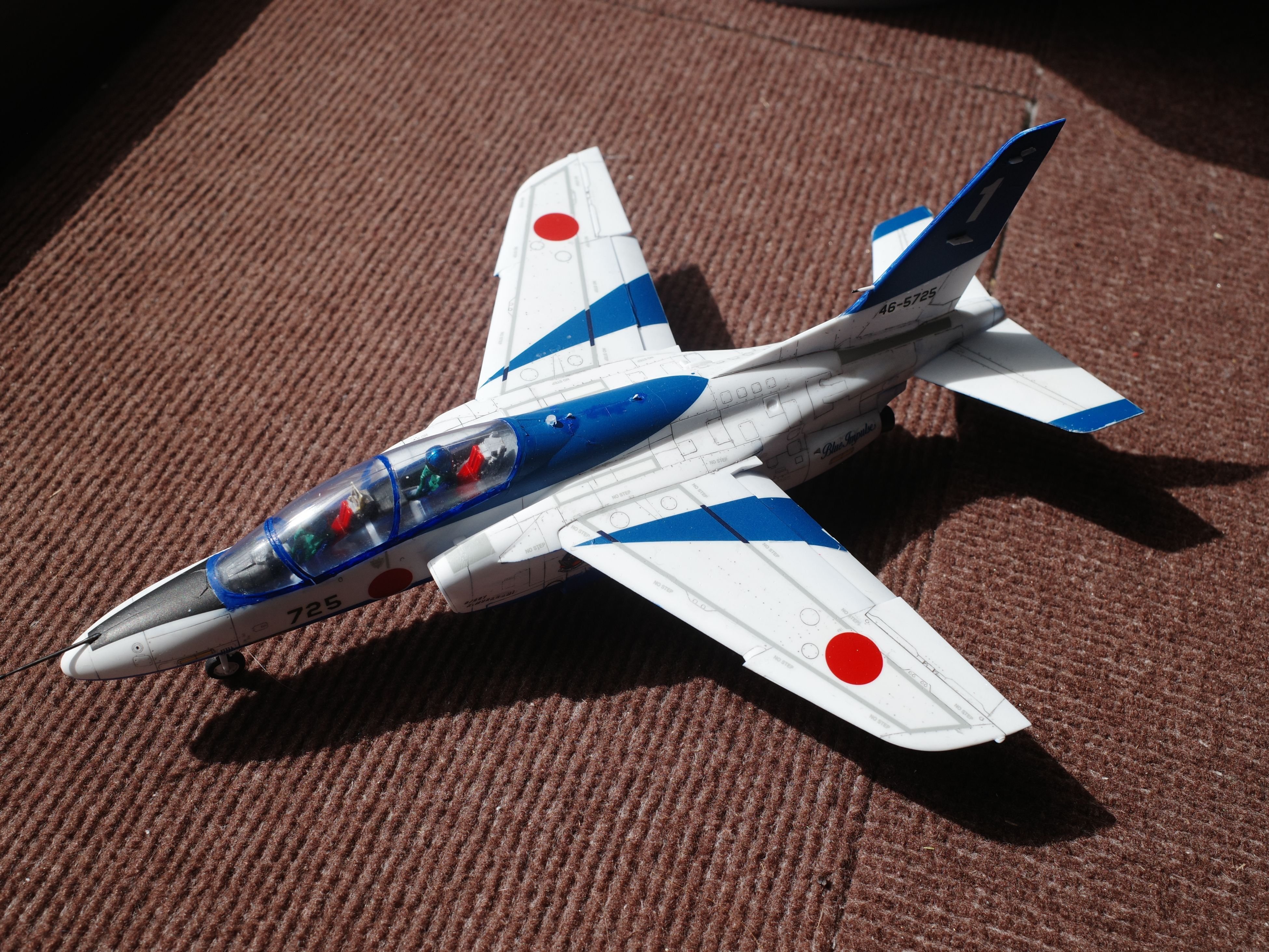 4枚 ブルーインパルス ソコタノ日記モノづくり編:川崎T-4ブルーインパルス完成｜phantasien
