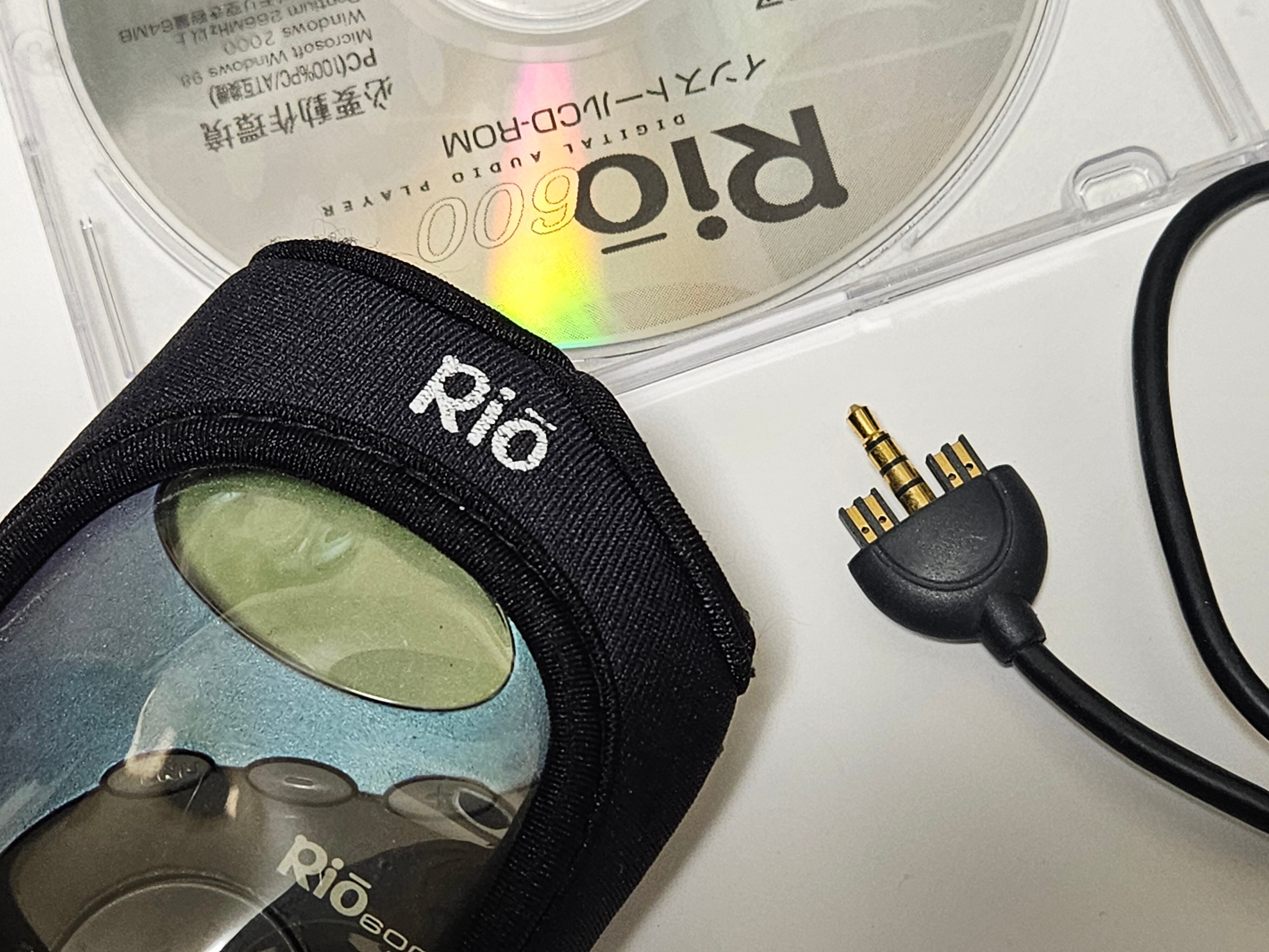 【未使用】Rio su10 デジタルオーディオプレーヤー　OCN ノベルティ 簡単＆シンプルが身上、コストパフォーマンスの高い「Rio SU10