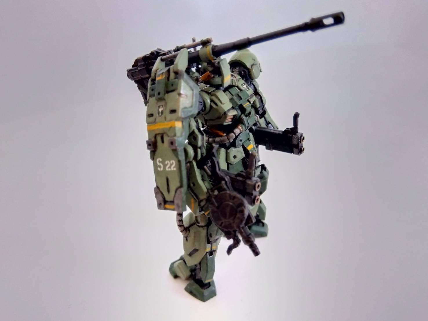 ザクキャノン#3・ガンダムアーティファクト（バンダイ食玩）～完