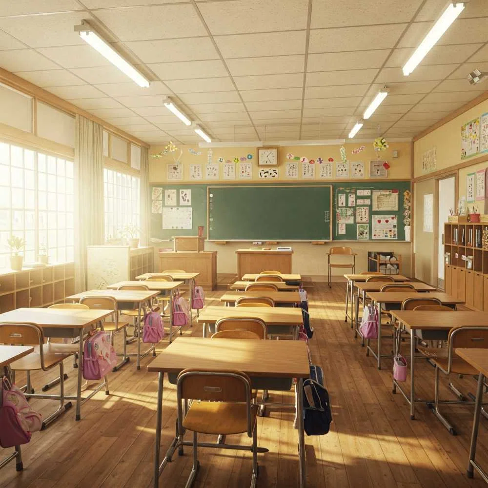 教室（小学校、学校）フリー写真、フリー素材：お土産屋 雑貨 沖縄県南城市 愛が届ける03