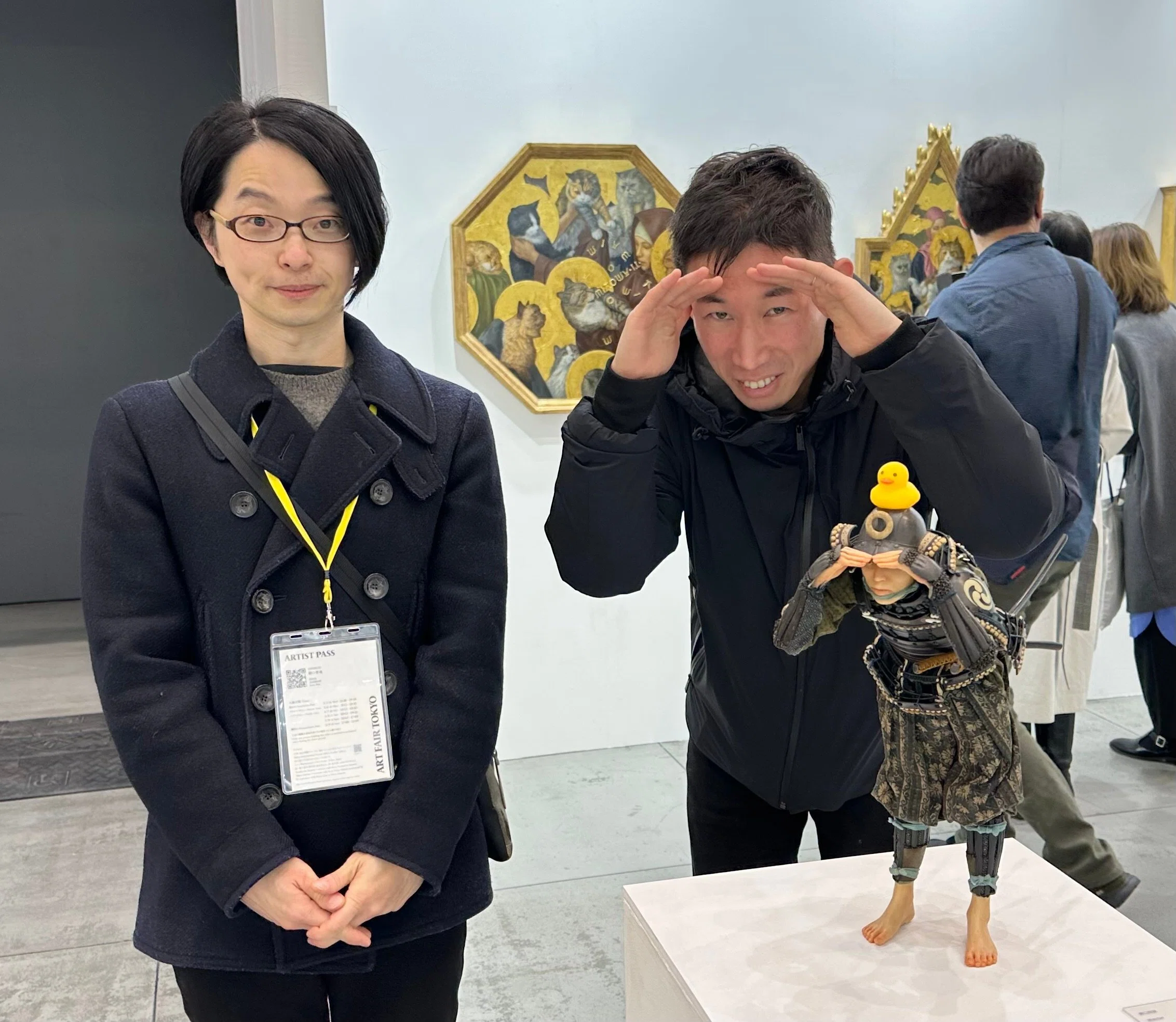アートフェア東京2025① 野口哲哉さん作品など｜刀箱師の日本刀ブログ