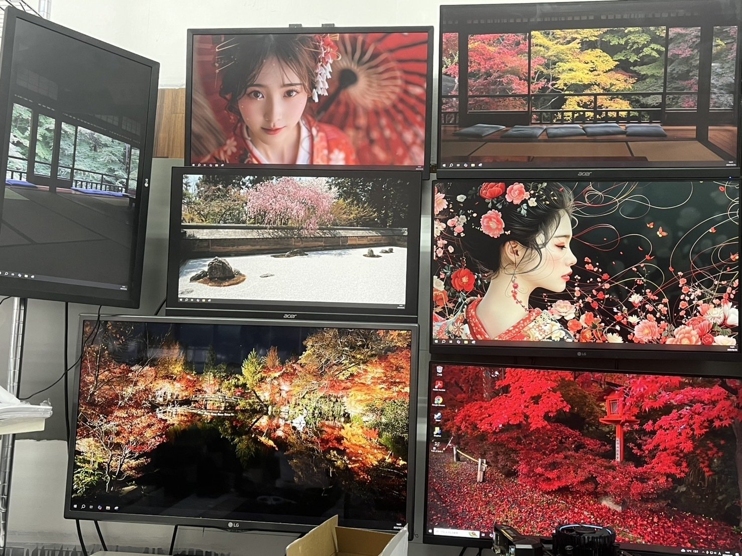 5枚以上のマルチモニター環境と競合のまとめ(2025.3) #目標に向かう