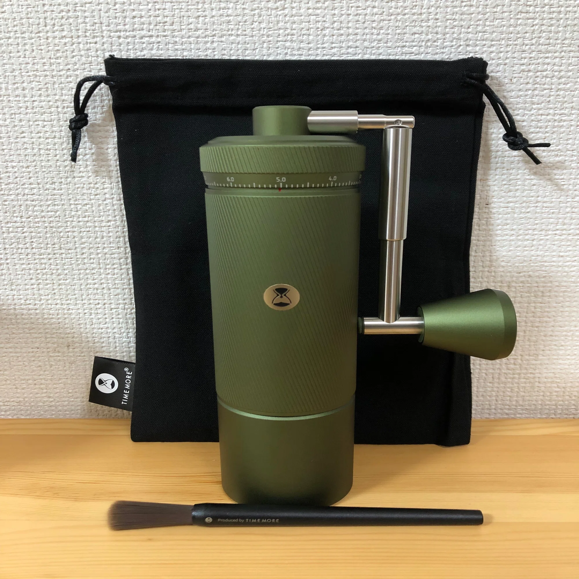 TIMEMORE S3で変わる粒度｜5段階にわけて比較しました｜大島敬大