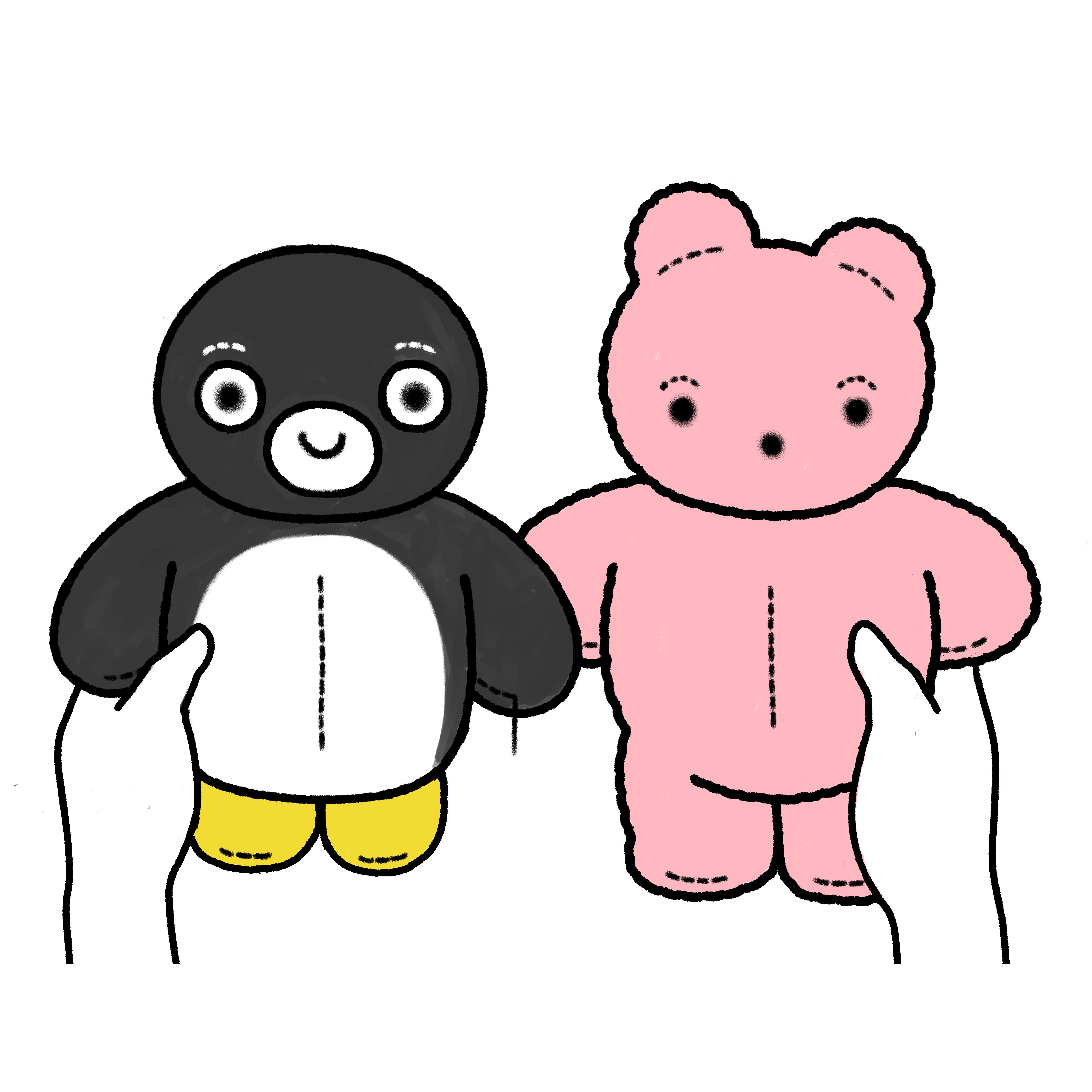 ぺーとくー制作日記① ぬいぐるみだけどぬいぐるみじゃない。｜ぺー