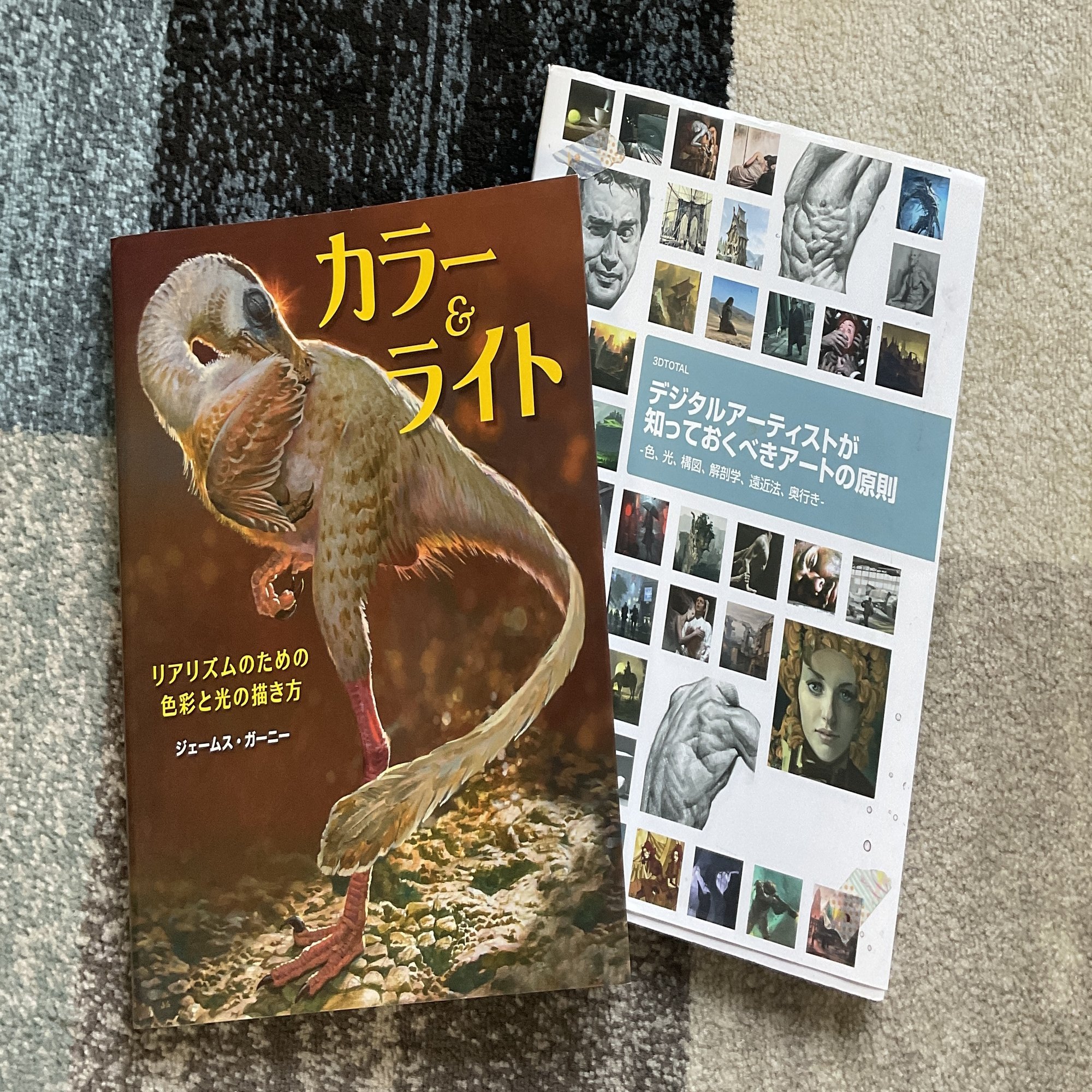 独学】本棚紹介【技術書】｜柳@水彩画家