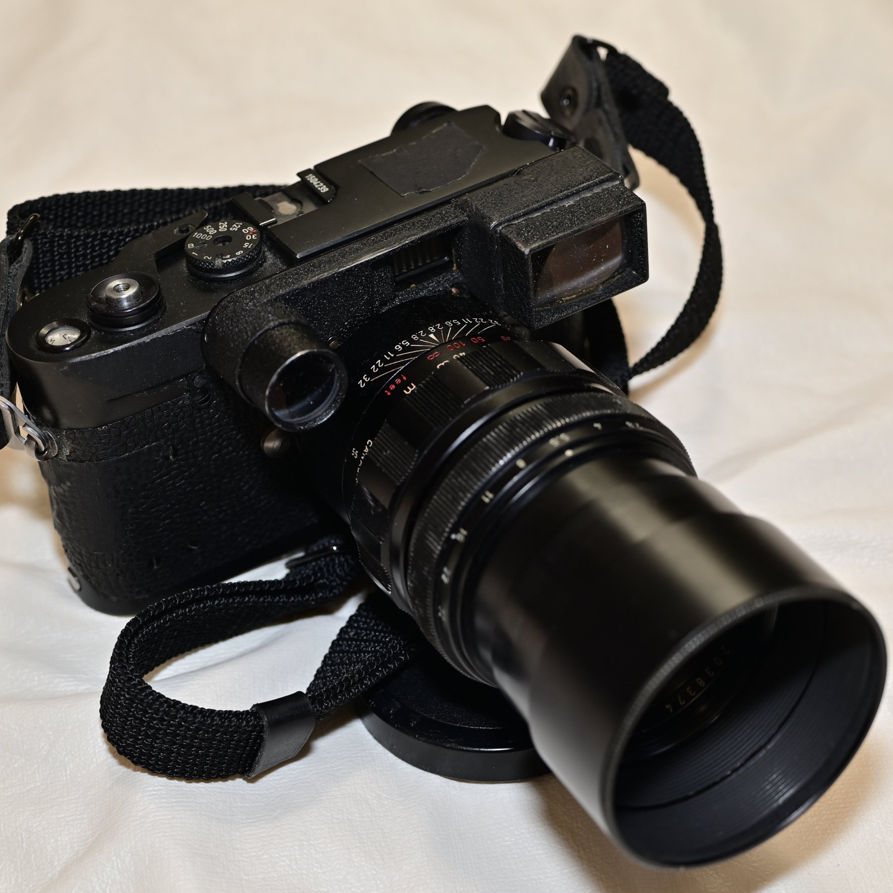 LEITZ）カナダからの手紙 M4-2 と Elmarit 135mm F2.8 第1世代