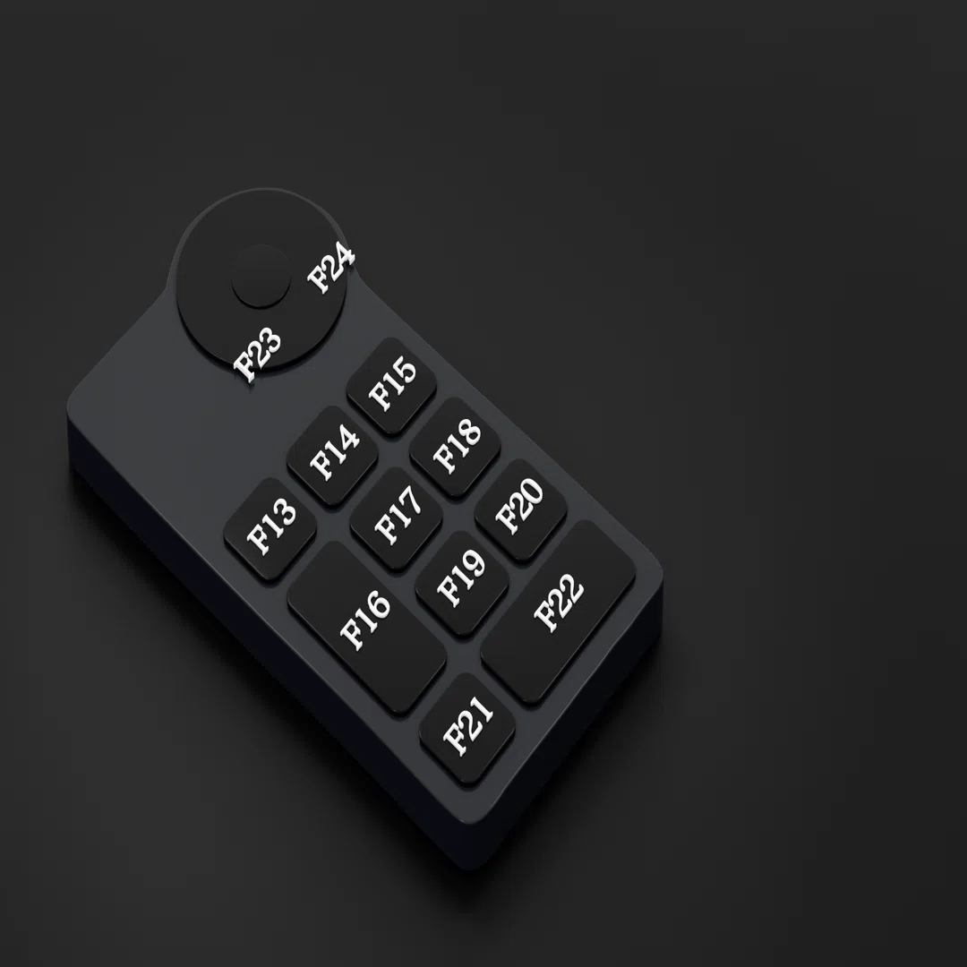 XPPEN ACK05 左手デバイスを動的更新できるデバイスにすることができる