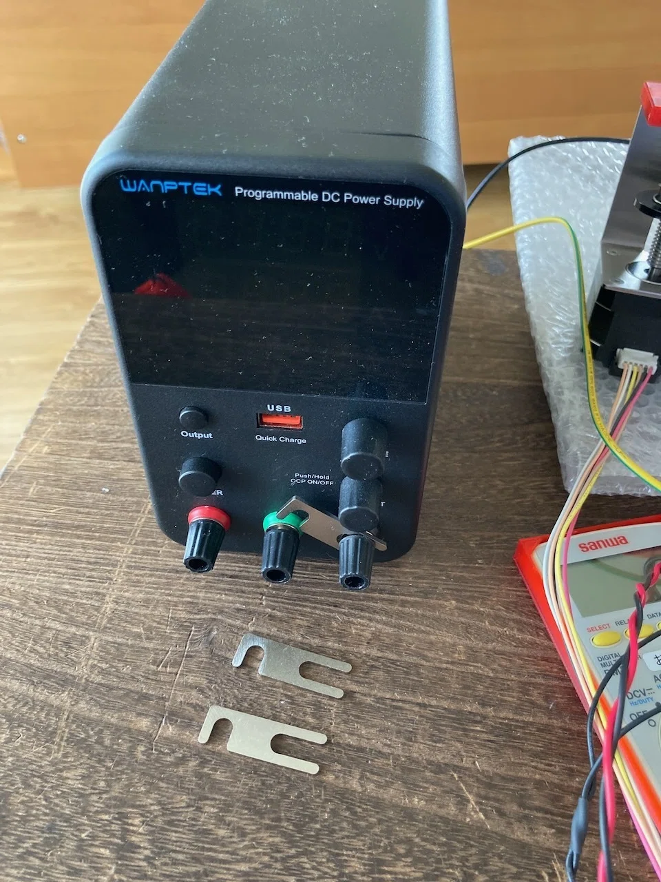 直流安定化電源のショートバーを作る｜OKAWAWORKS