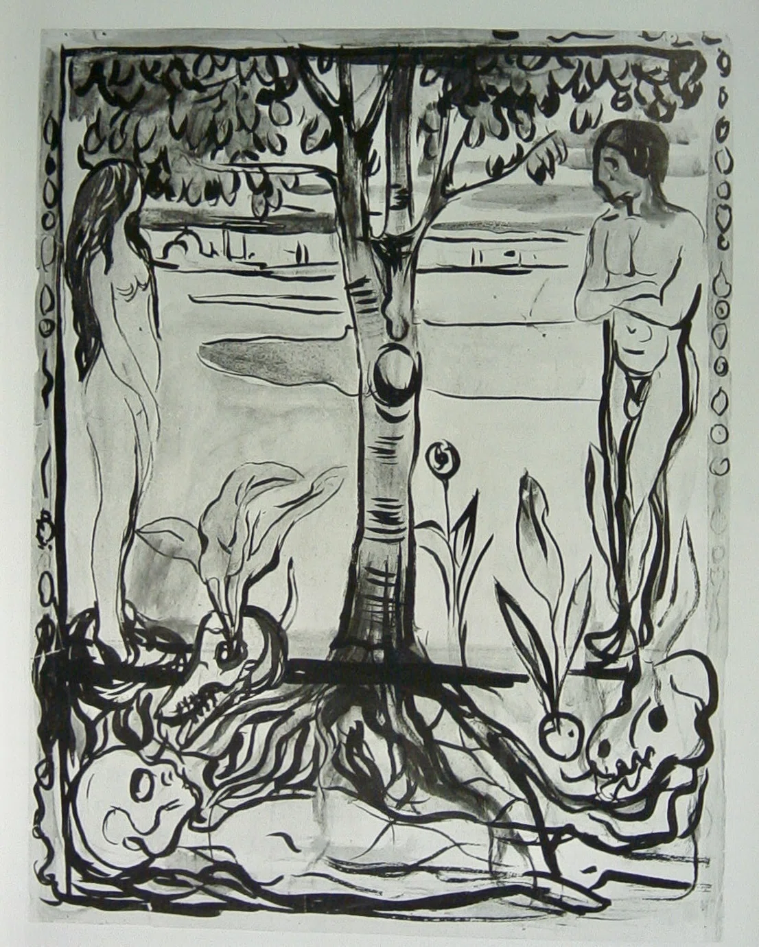 木版画《桃樹園》が象徴するもの：竹久夢二『山へよする』研究⑨｜表現