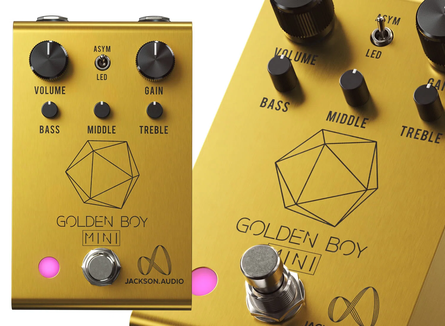 ジャクソン・オーディオによる多機能オーバードライブペダル「GOLDEN