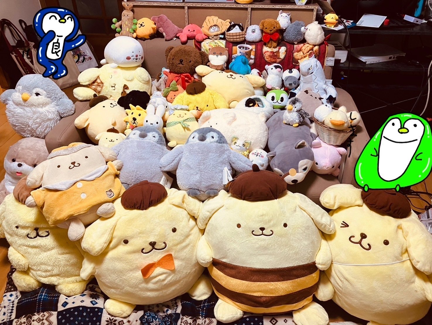 ぬいぐるみ　家にあるの全部まとめ売り 我が家にはどれだけのぬいぐるみが住んでいるのか？｜中島真也