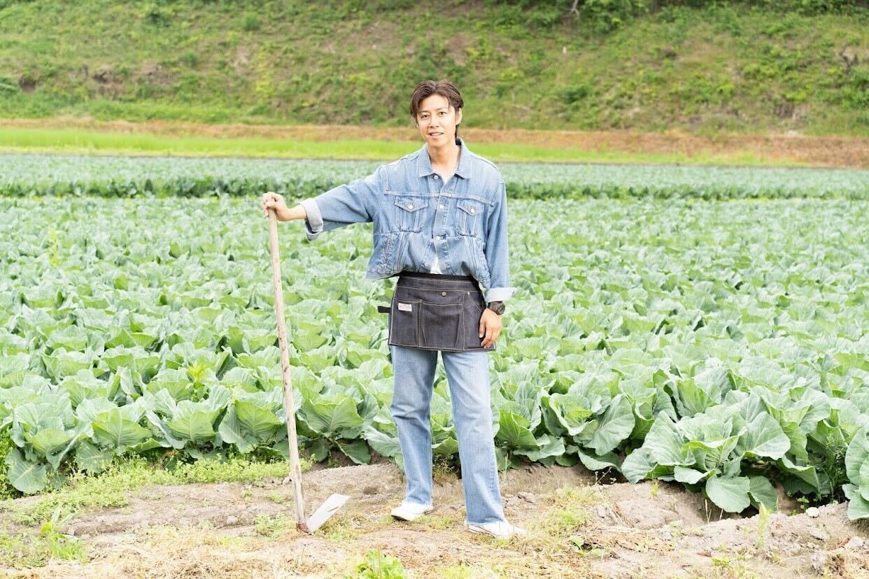 若い農家 Seriously?!] This super young leek farmer, who started farming at