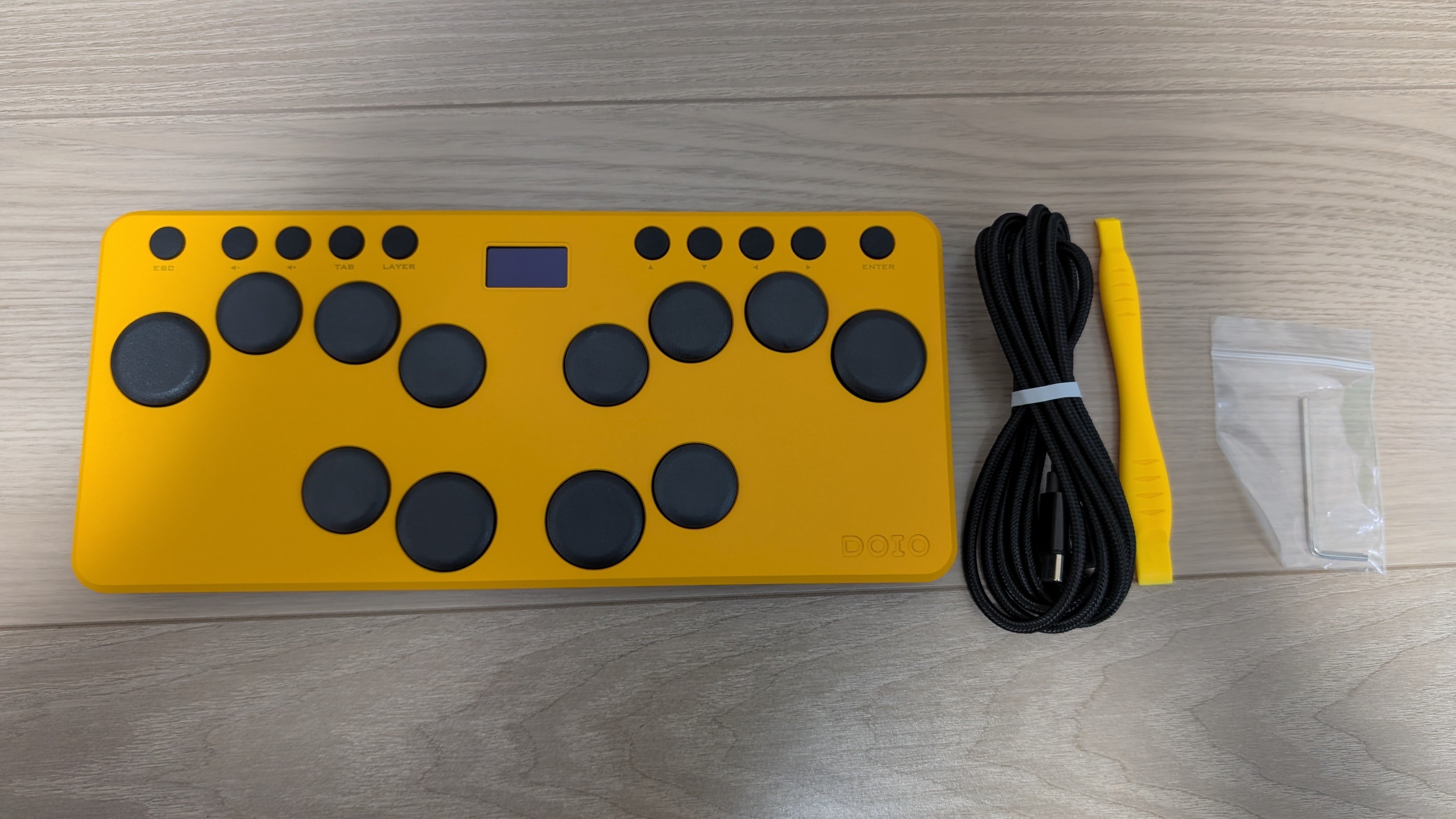 音ゲー用キーボード(DOIO KBGM-H11)を買ったのでレビューして