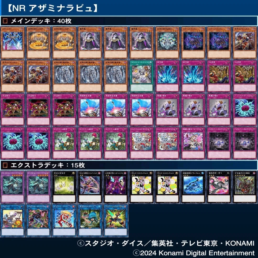 NRデッキ構築研究所｜七倉八城【NRデッキ構築研究所】