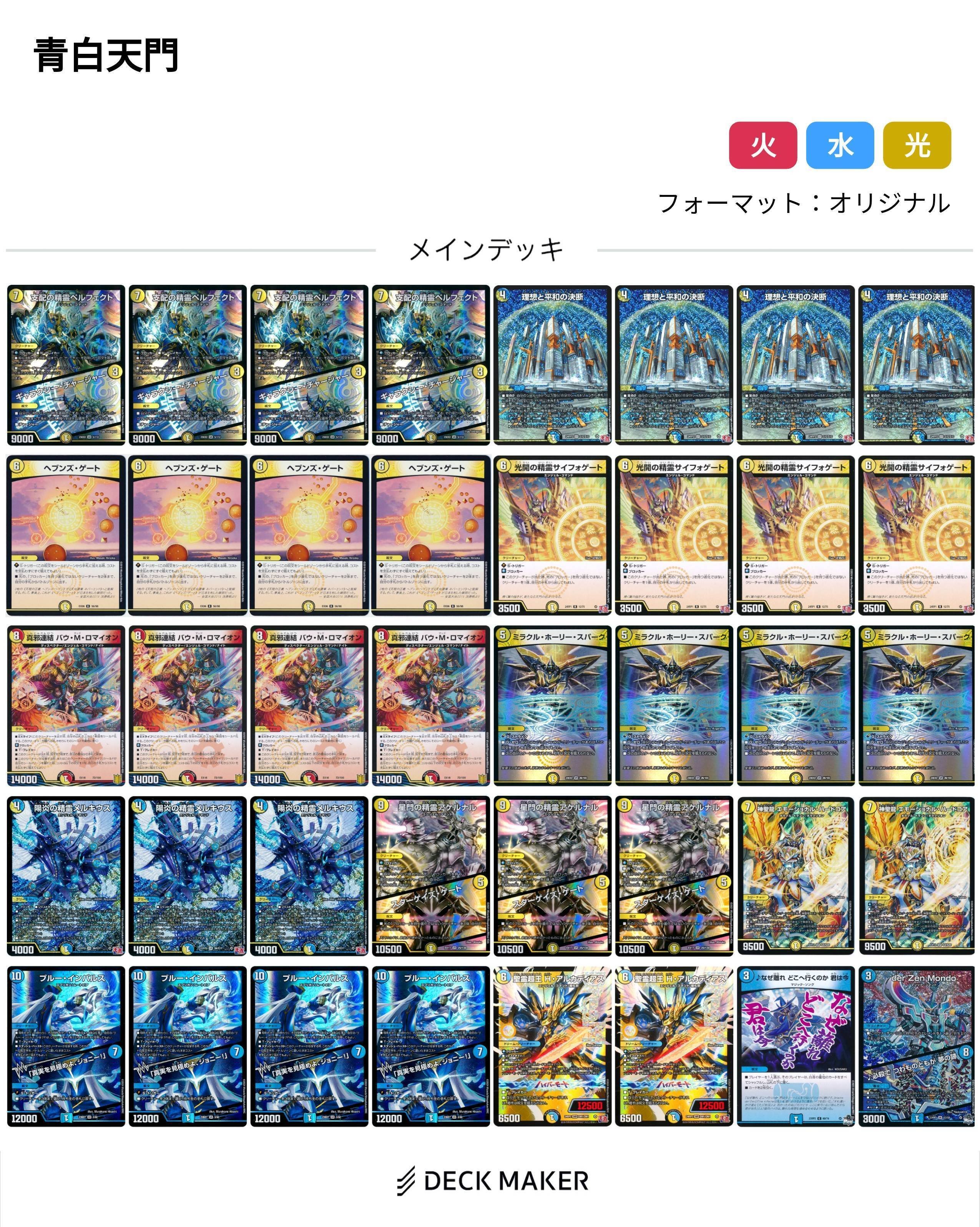 ラッカゴスペルデッキ40枚＋調整パーツ30枚セット