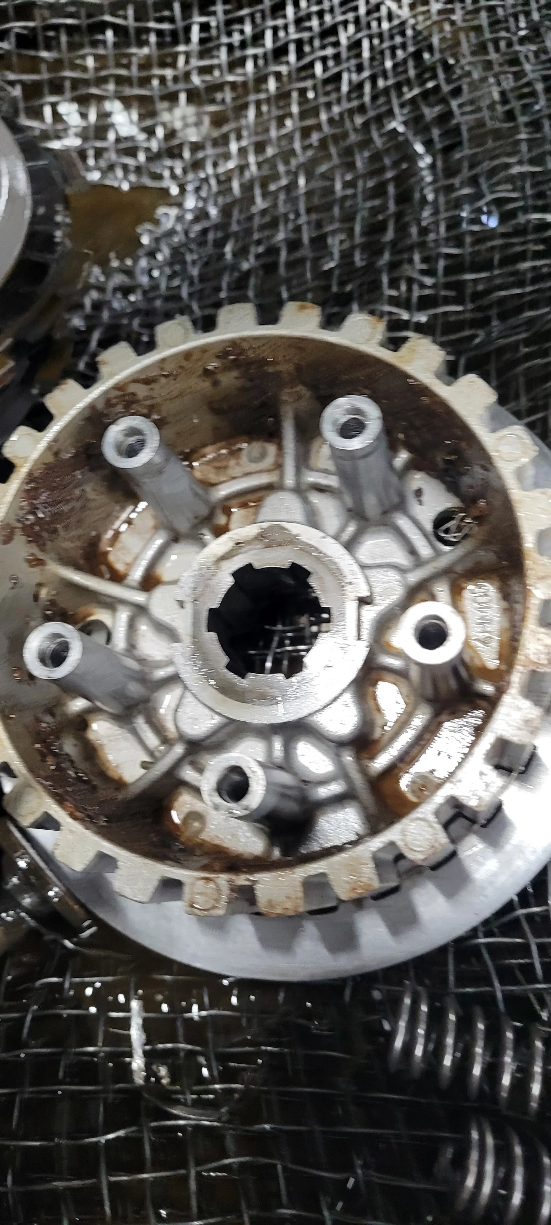 ヤマハ純正 XJR400 4HM クラッチ板 クラッチ エンジン クラッチカバー 