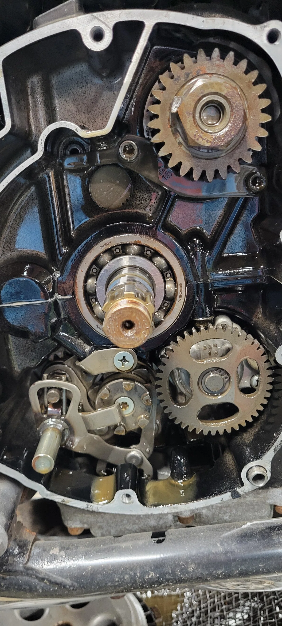 XJR400 クラッチ不具合修理｜発動機猿