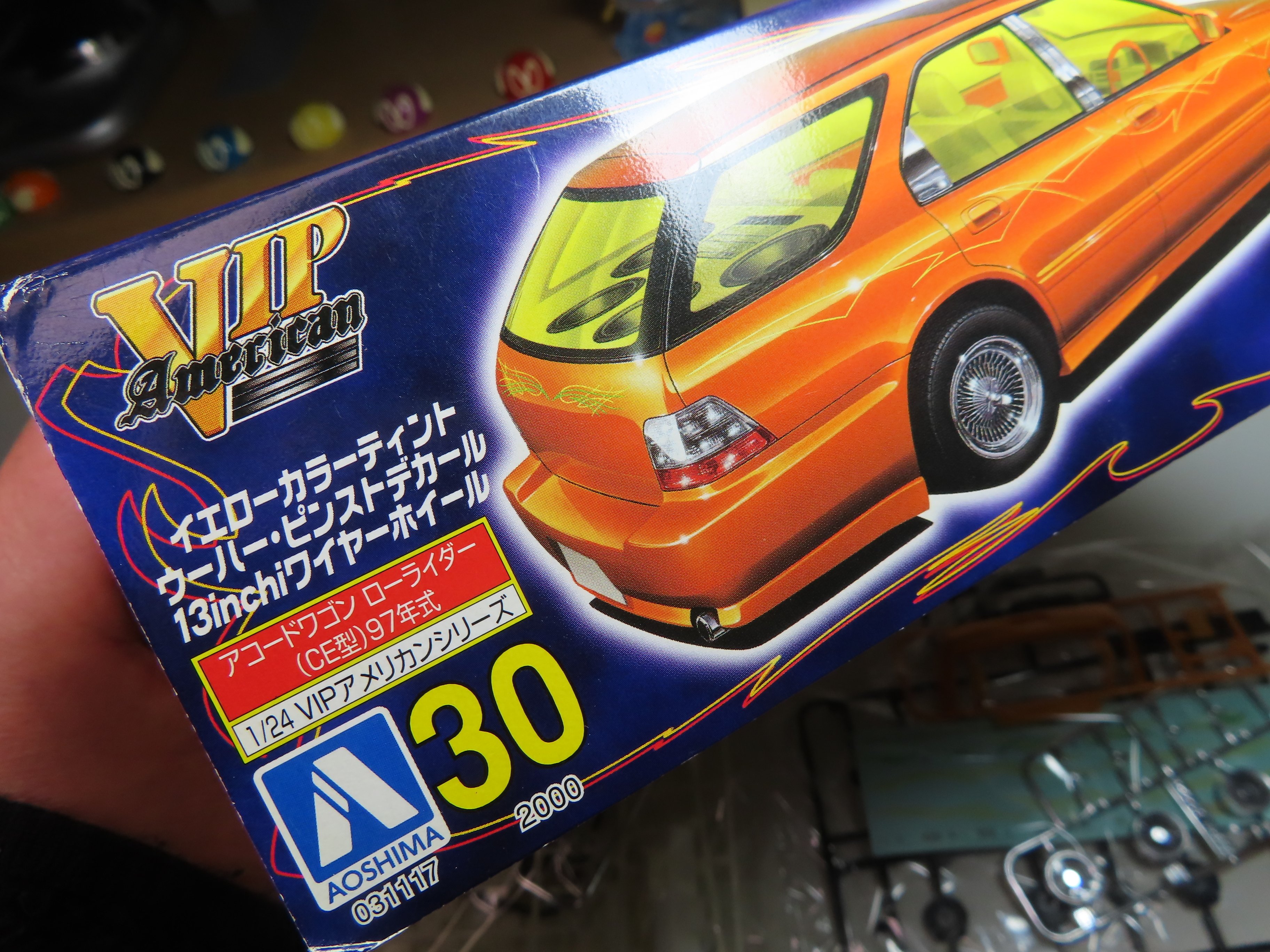 アオシマ 1/24 ホンダ アコードワゴン ローライダー 完成品 アオシマ 1/24 ホンダ アコードワゴン ローライダー 完成品