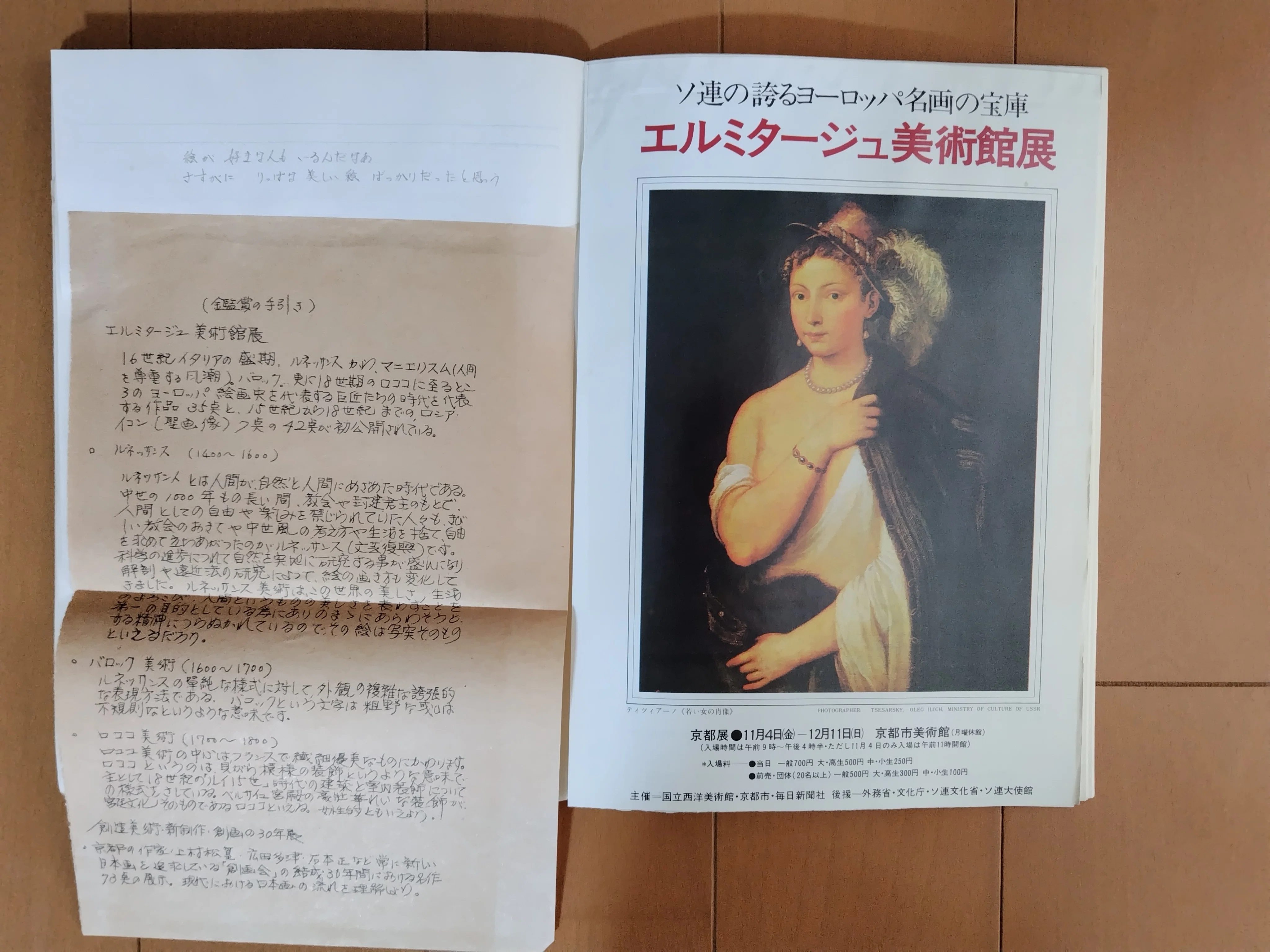 1976年・1977年の美術鑑賞会（3月11日火）｜名秀子nahoko