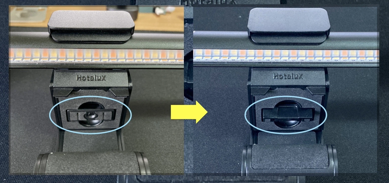 Wire Position Monitor Using a Monitor Light (HotaluX) Has Made Web Meetings More Comfortable|もっちん