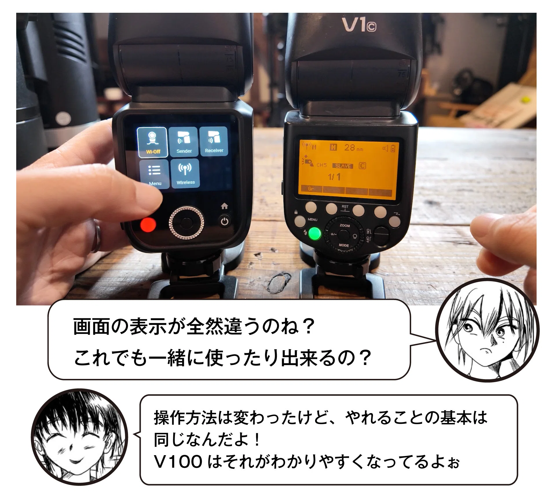 新世代のストロボGODOX V100の魅力｜UZUMAX