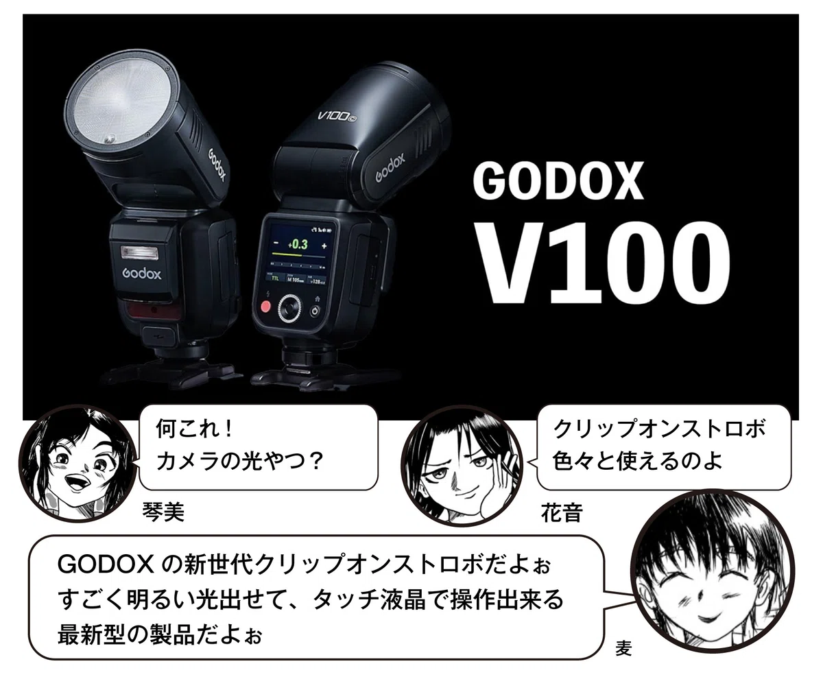 Canon用】Godox 浅 V1-C とてもおすすめ出来るストロボです！