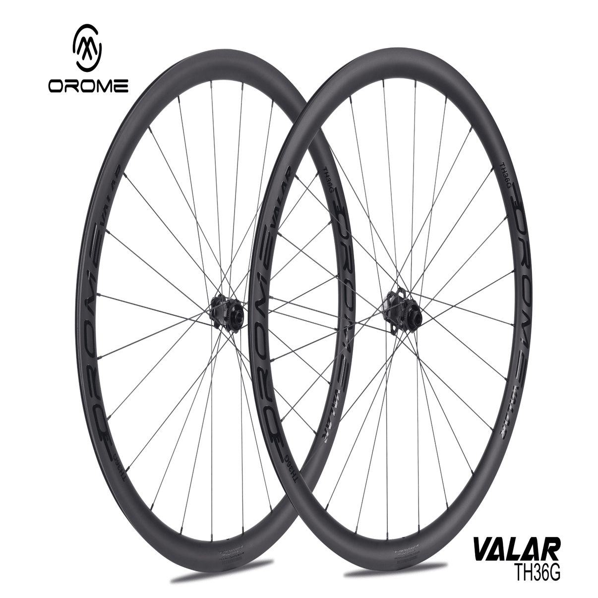 OROME VALAR TH36G グラベルホイールセット：軽量性と耐久性を兼ね備え