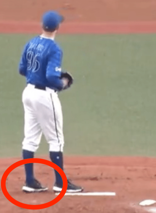 ボークの原因となったステップバック