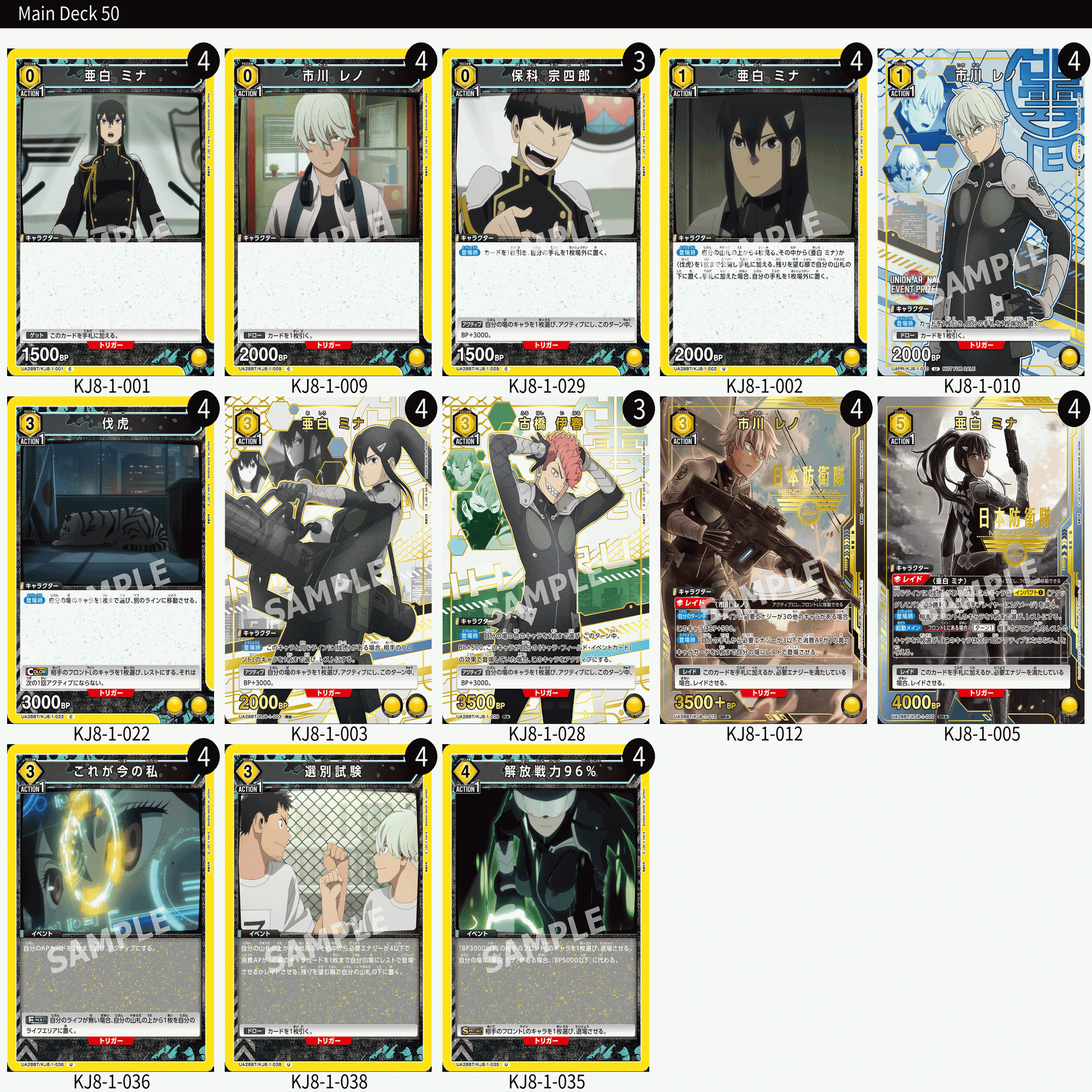 ユニアリ】デッキ紹介No.17 レノミナ｜ノッティー