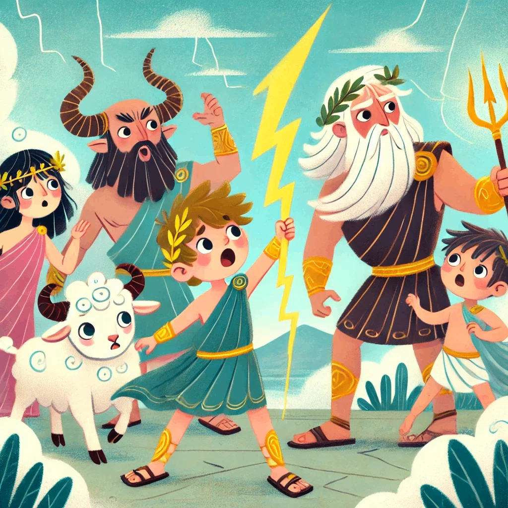 ギリシャ神話の世界の始まりを絵本をにしてみる。｜goro_yattemiyo