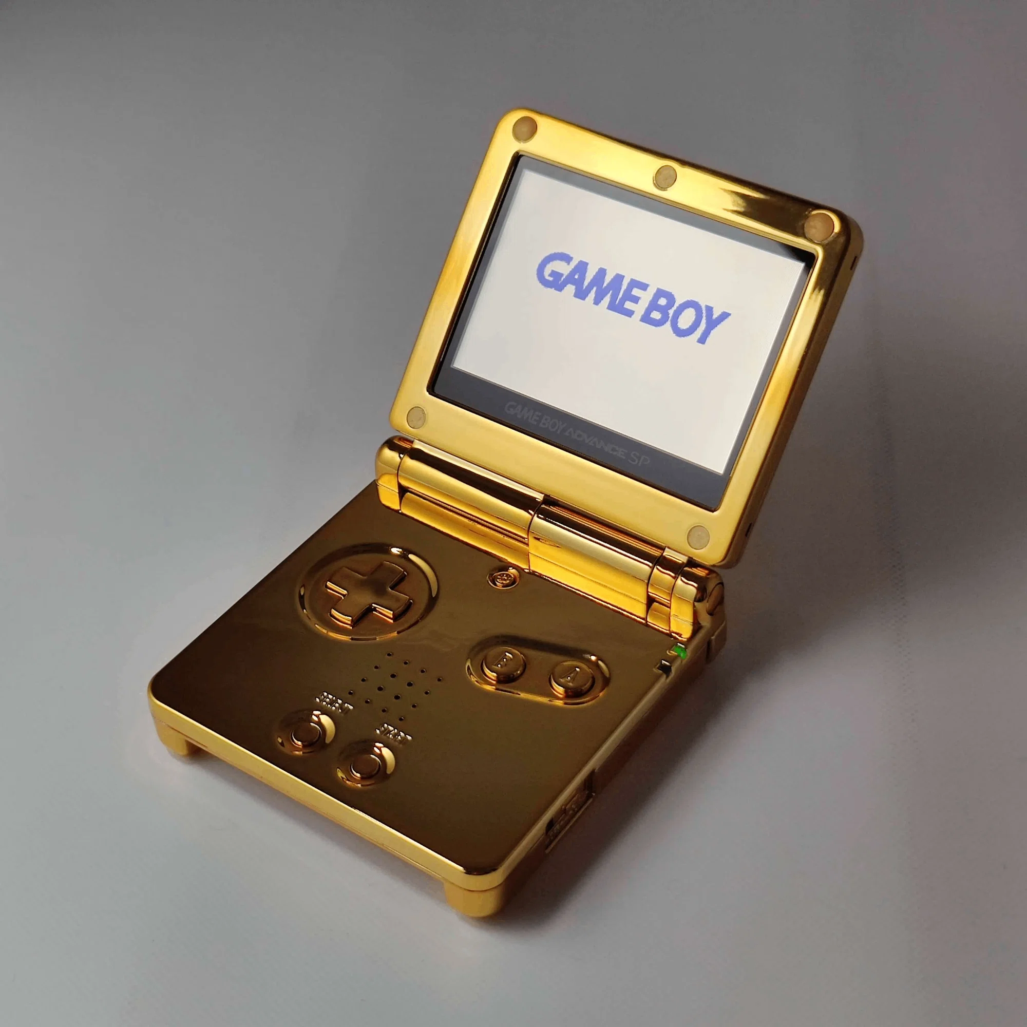 GBA SP】IPS液晶搭載 ゴールド アルミボディ 【公式通販】