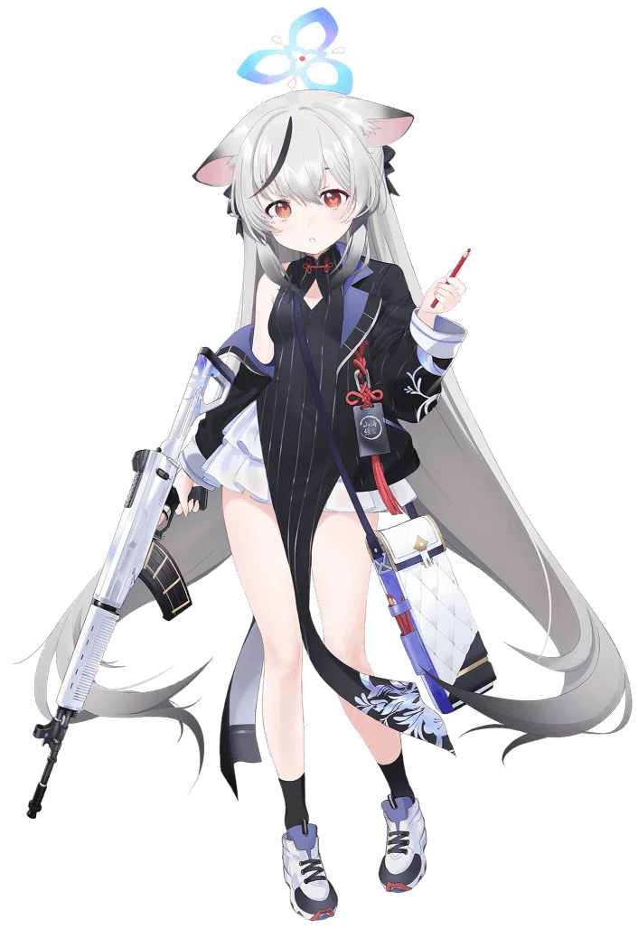 春原ココナ ブルアカ 梅花園 25cm 未塗装未組立 ガレキ ブルー