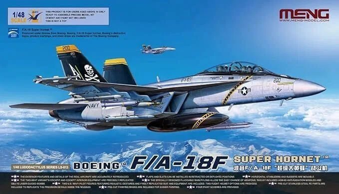 MENG MODEL 1/48 F/A-18F スーパーホーネット 製作記|夢印工房 MENG MODEL 1/48 F/A-18F スーパーホーネット 製作記|夢印工房
