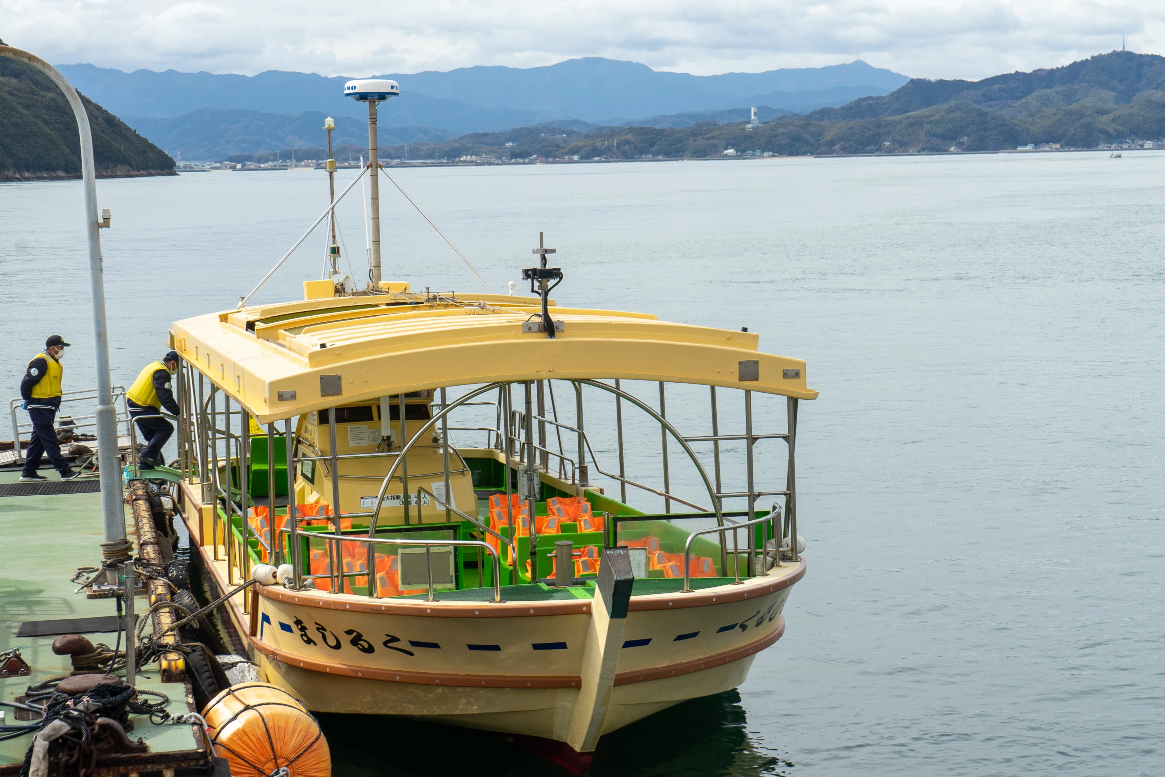 愛媛県で2例目！日本三大急潮・来島海峡を走る遊覧船「くるしま」に