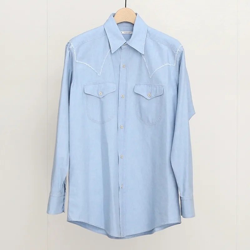 トップス MAATEE&SONS WESTERN RAYON BLKSHAMBRAY MAATEE&SONS WESTERN RAYON BLKSHAMBRAY - メルカリ