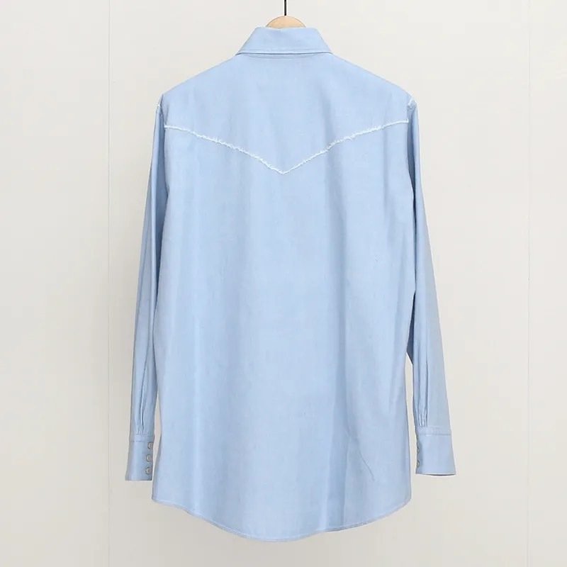 トップス MAATEE&SONS WESTERN LOZ SHAMBRAY MAATEE&SONS＞ WESTERN LOZ SHAMBRAY/ウエスタン ロズ