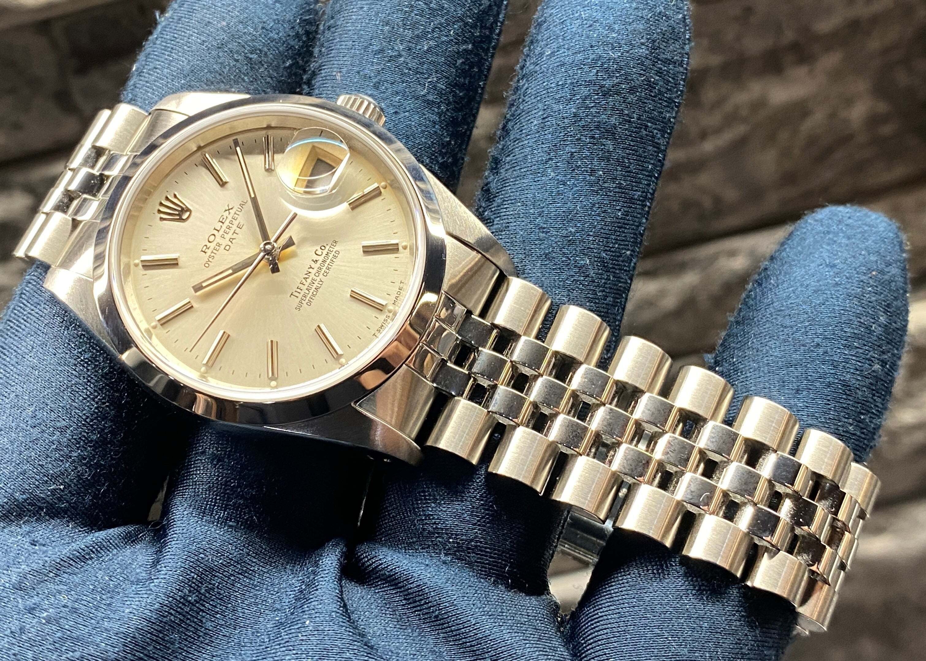大人気！ティファニー ダブルネーム！！ロレックス オイスター