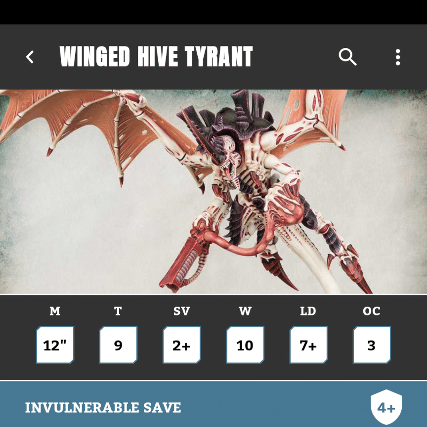 ティラニッドユニット評価2025 ハイヴタイラント有翼種編｜αΩ