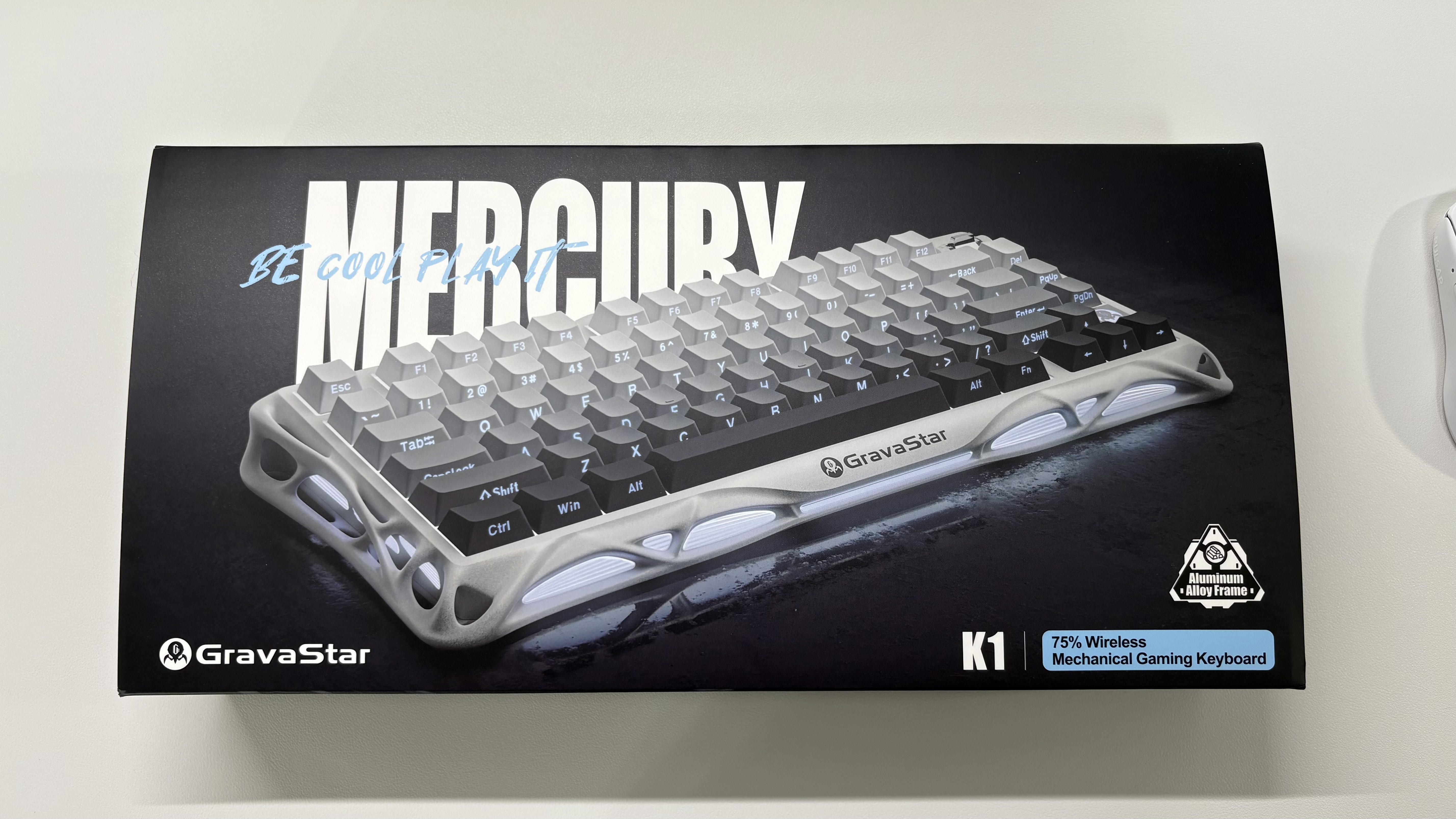GravaStar Mercury K1】デザインが独創的で美しいキーボード GravaStar Mercury K1】デザインが独創的で美しいキーボード