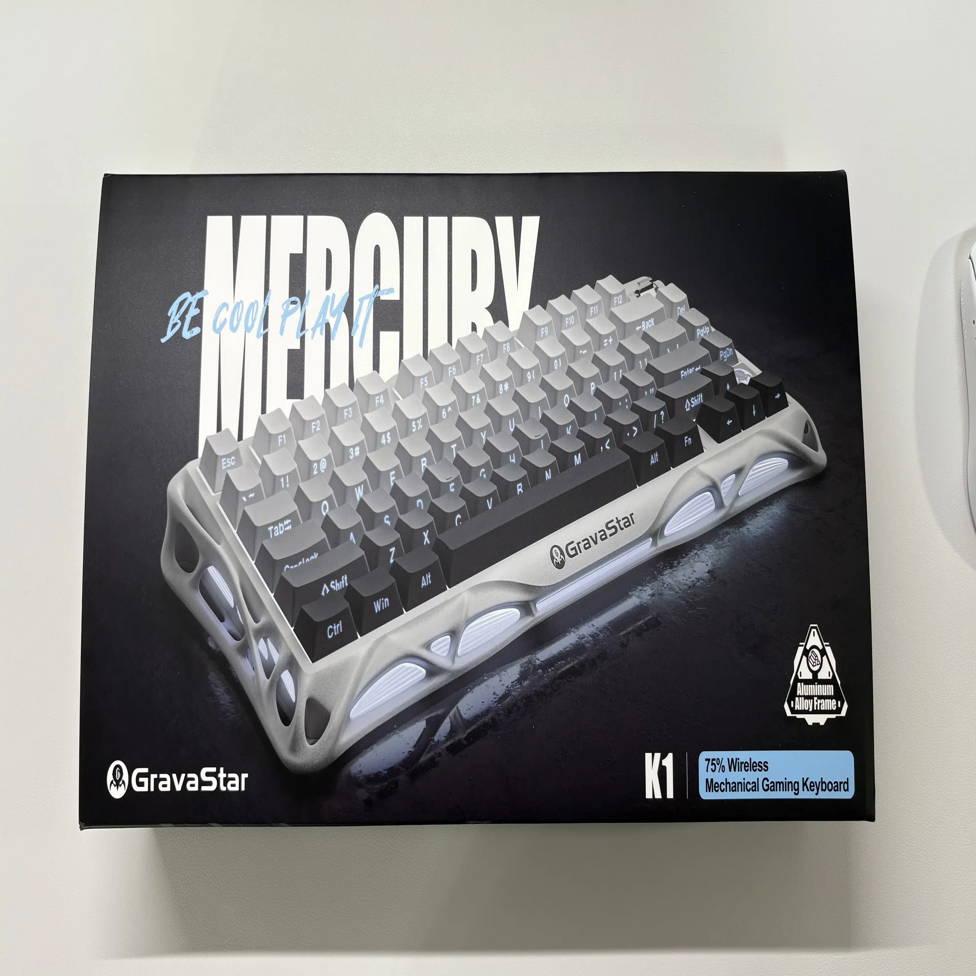 GravaStar Mercury K1】デザインが独創的で美しいキーボード！｜しろ 